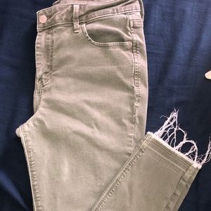 Old Navy OLIVE GREEN jeans.